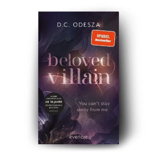 Buchcover und Innenansicht für das Buch: Beloved Villain - You can't stay away from me