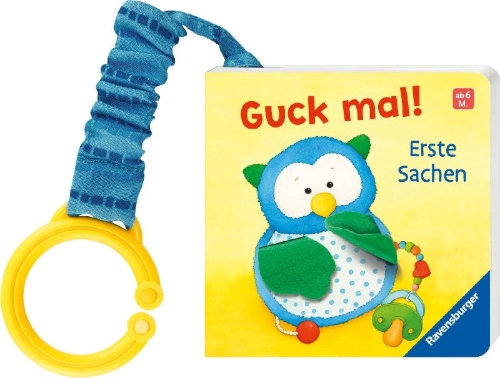 Buchcover und Innenansicht für das Buch: Mein erstes Buggybuch: Guck mal! Erste Sachen