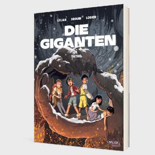Buchcover und Innenansicht für das Buch: Les Géants - Tome 6. Yatho