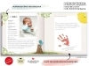 Buchcover und Innenansicht für das Buch: Babyalbum - UNSER ERSTES GEMEINSAMES JAHR (rosé)