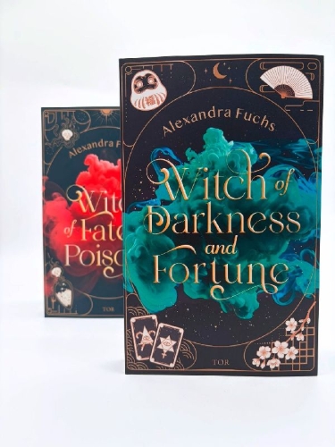 Buchcover und Innenansicht für das Buch: Witch of Darkness and Fortune