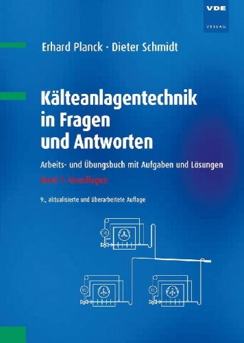 Buchcover und Innenansicht für das Buch: Kälteanlagentechnik in Fragen und Antworten