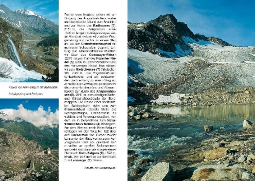 Buchcover und Innenansicht für das Buch: Gasteinertal