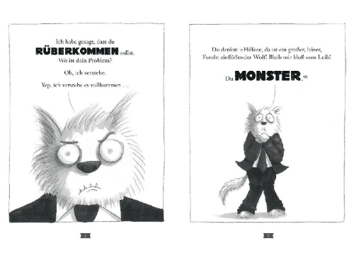 Buchcover und Innenansicht für das Buch: The Bad Guys - Episode 1