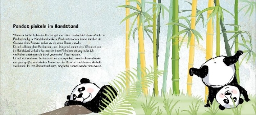 Buchcover und Innenansicht für das Buch: Walgesang und Heringspups - Die wunderbare Welt der Tiersprache