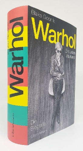 Buchcover und Innenansicht für das Buch: Andy Warhol: A Life As Art