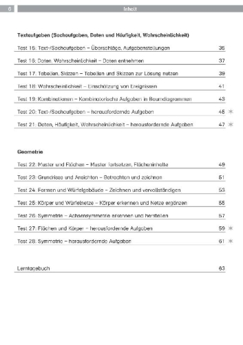 Buchcover und Innenansicht für das Buch: Die Mathe-Helden: Mathe-Tests 3. Klasse