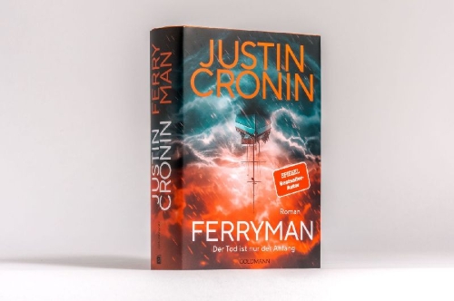 Buchcover und Innenansicht für das Buch: The Ferryman