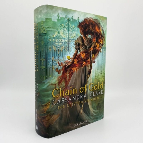 Buchcover und Innenansicht für das Buch: Chain of Gold (The Last Hours 1)