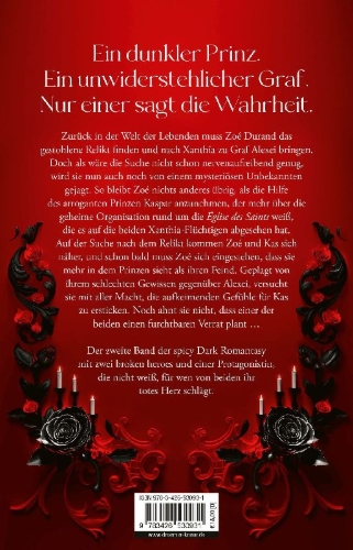 Buchcover und Innenansicht für das Buch: Empire of Sins and Souls 2 - Das gestohlene Herz