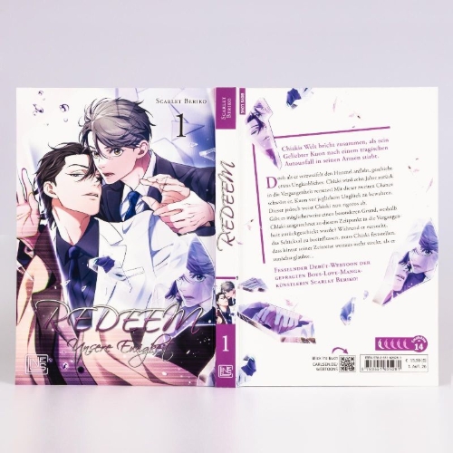 Buchcover und Innenansicht für das Buch: Redeem: Tatta Hitotsu no Eien