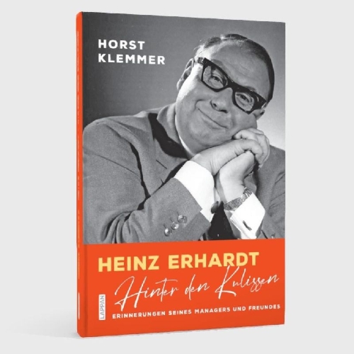 Buchcover und Innenansicht für das Buch: Heinz Erhardt: Hinter den Kulissen