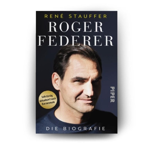 Buchcover und Innenansicht für das Buch: Roger Federer