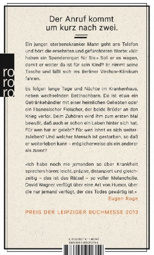 Buchcover und Innenansicht für das Buch: Leben