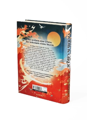 Buchcover und Innenansicht für das Buch: Blood of Gods & Girls