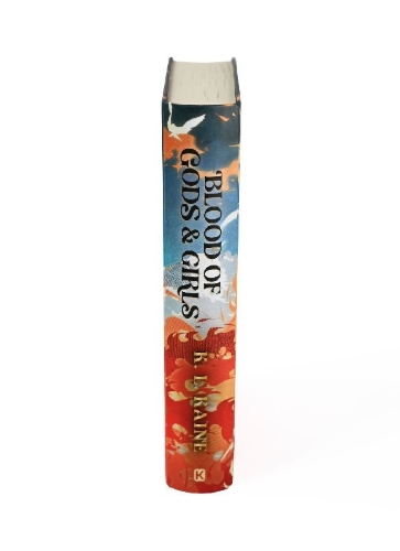 Buchcover und Innenansicht für das Buch: Blood of Gods & Girls