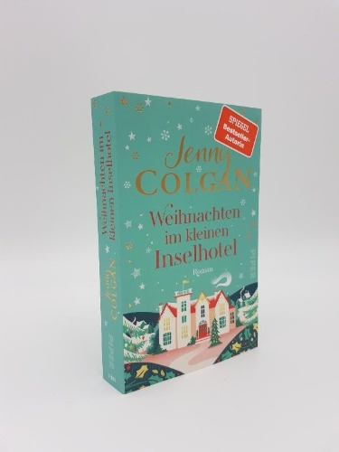 Buchcover und Innenansicht für das Buch: Christmas at the Island Hotel