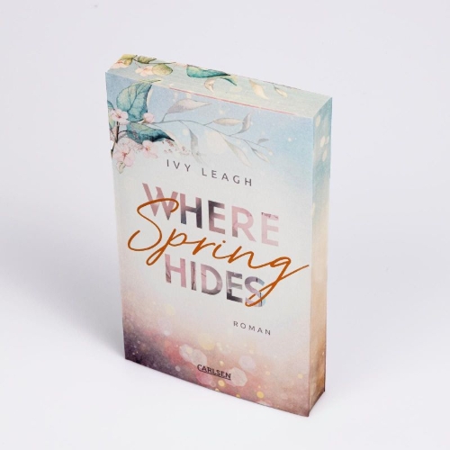 Buchcover und Innenansicht für das Buch: Where Spring Hides (Festival-Serie 3)