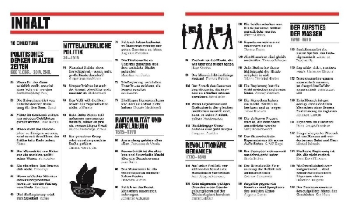 Buchcover und Innenansicht für das Buch: Big Ideas. Das Politik-Buch