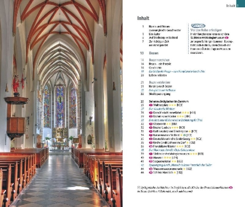 Buchcover und Innenansicht für das Buch: Reise Know-How CityTrip Bozen und Meran