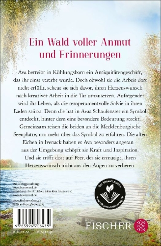 Buchcover und Innenansicht für das Buch: Das Leuchten der Blätter