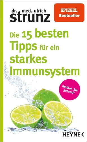 Buchcover und Innenansicht für das Buch: Die 15 besten Tipps für ein starkes Immunsystem