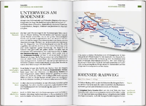 Buchcover und Innenansicht für das Buch: Baedeker Reiseführer Bodensee