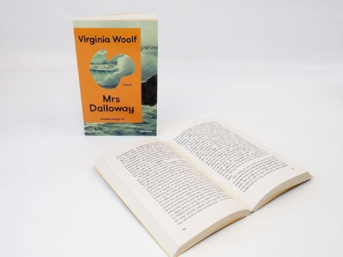 Buchcover und Innenansicht für das Buch: Mrs. Dalloway. A Novel