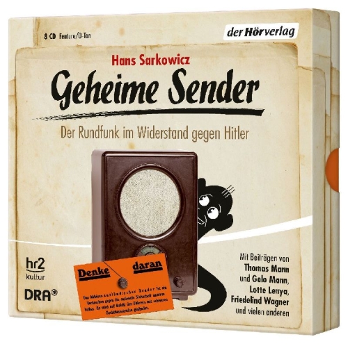Buchcover und Innenansicht für das Buch: Geheime Sender