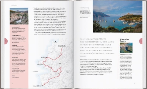 Buchcover und Innenansicht für das Buch: Where to Go When Hiking World