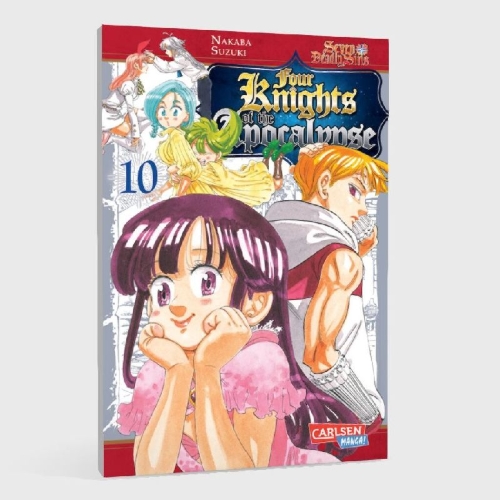 Buchcover und Innenansicht für das Buch: Mokushiroku no yonkishi