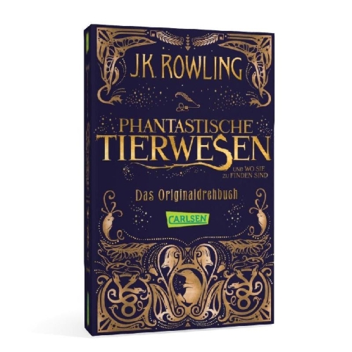 Buchcover und Innenansicht für das Buch: Fantastic Beasts and Where to Find Them: The Original Screenplay