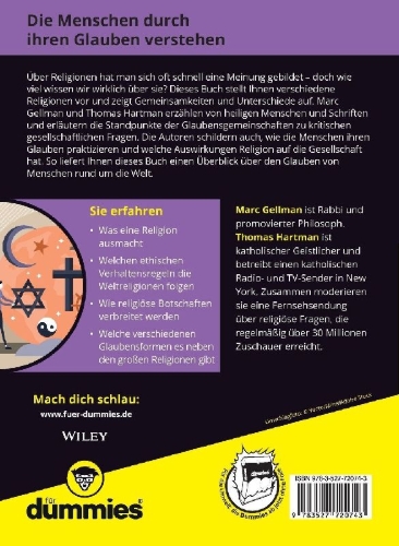 Buchcover und Innenansicht für das Buch: Religionen der Welt für Dummies