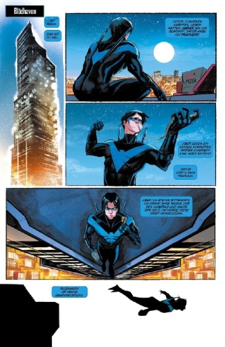Buchcover und Innenansicht für das Buch: Nightwing 84-86; Nightwing 2021 Annual 1; Batman: Urban Legends 10 (IV)