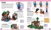 Buchcover und Innenansicht für das Buch: LEGO® Minecraft® Das große Lexikon der Figuren, Kreaturen und Biome