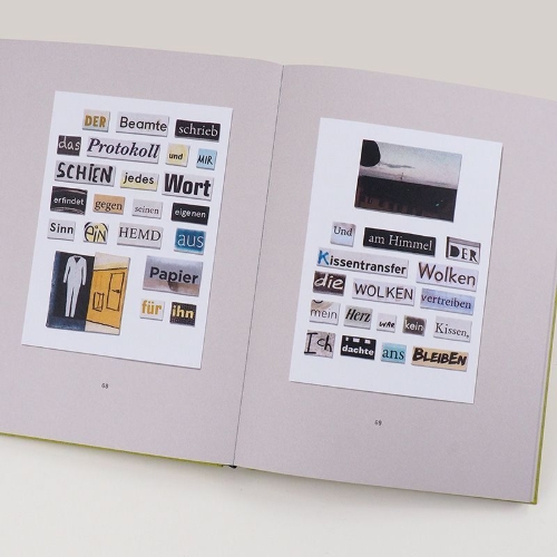 Buchcover und Innenansicht für das Buch: Der Beamte sagte