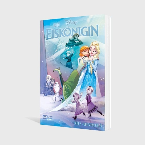 Buchcover und Innenansicht für das Buch: Disney Die Eiskönigin - Neue Abenteuer: Die Heldin in dir