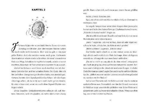 Buchcover und Innenansicht für das Buch: Secret Society of Rebel Girls. Wie ich zur Hüterin des Schlüsselsteins wurde (Band 2)