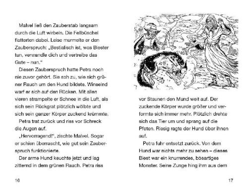 Buchcover und Innenansicht für das Buch: Beast Quest 52 - Silver, Fangzähne der Hölle