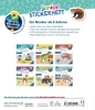 Buchcover und Innenansicht für das Buch: Wieso? Weshalb? Warum? junior Stickerheft - Tiere der Welt
