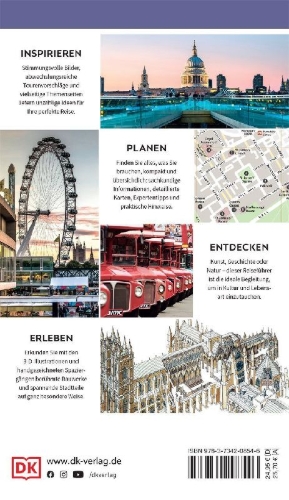 Buchcover und Innenansicht für das Buch: Vis-à-Vis Reiseführer London