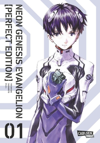 Buchcover und Innenansicht für das Buch: Aizouban Neon Genesis Evangelion