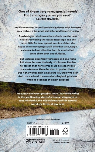 Buchcover und Innenansicht für das Buch: Once There Were Wolves