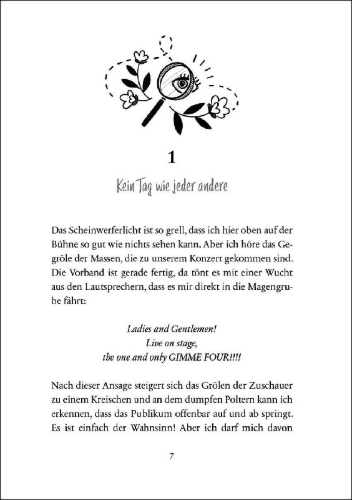 Buchcover und Innenansicht für das Buch: T wie Tessa (Band 1) - Plötzlich Geheimagentin!