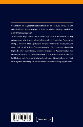 Buchcover und Innenansicht für das Buch: Mittelosteuropäische Migrantinnen in Berlin
