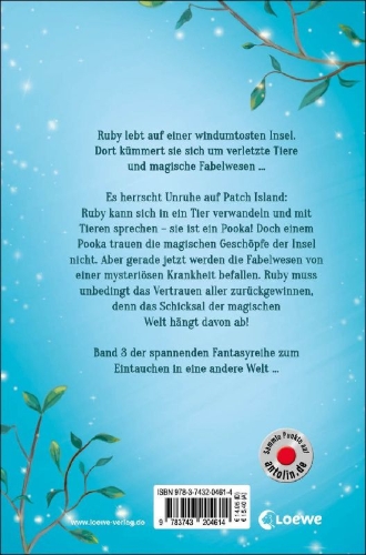 Buchcover und Innenansicht für das Buch: Ruby Fairygale (Band 3) - Das Geheimnis der Tierwandler