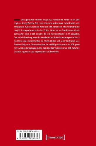 Buchcover und Innenansicht für das Buch: Der dialektische Kleist