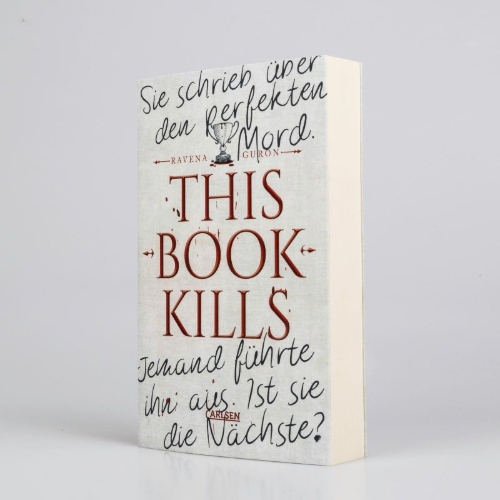 Buchcover und Innenansicht für das Buch: This Book Kills