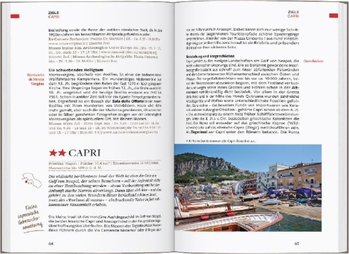 Buchcover und Innenansicht für das Buch: Baedeker Reiseführer Golf von Neapel, Ischia, Capri