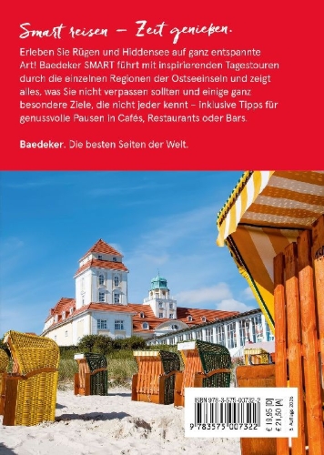Buchcover und Innenansicht für das Buch: Baedeker SMART Reiseführer Rügen